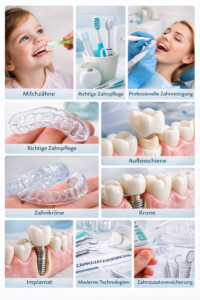 Richtig Zähneputzen Technik und Hilfsmittel